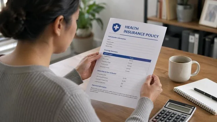 Stethoscope on top of medical forms